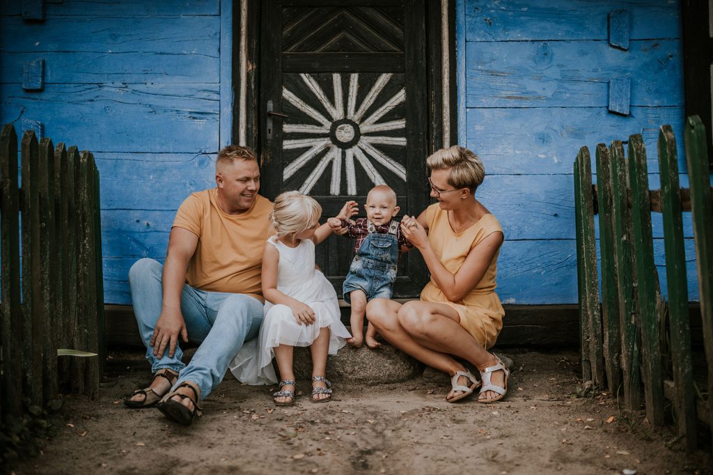 fotograf sesja rodzinna skansen maurzyce łowicz